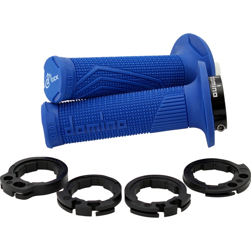 DOMINO 0630-2970 D10046C4800A9-0 D100 D-Lock Grips blue
