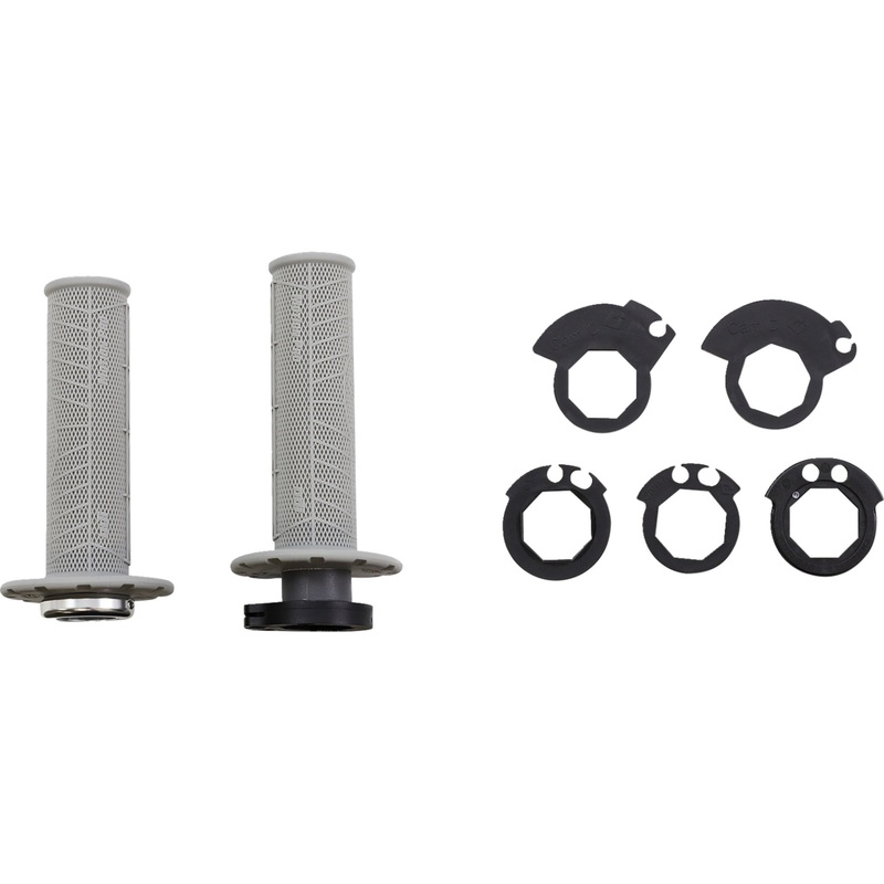 ODI 0630-2873 B36MPG-S DirtControl V2 Lock-On Grips Grips - DirtControl V2 - Gray