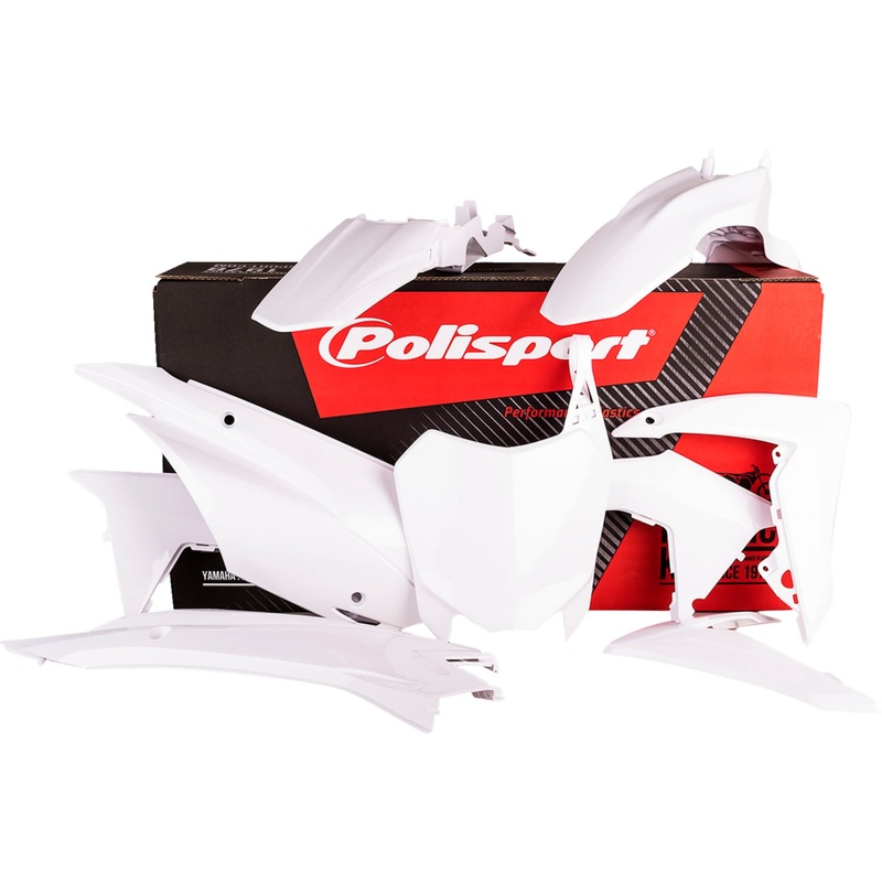 POLISPORT 0520-3513 90538 Body Kit For Honda Body Kit - Complete - White - CRF 110F