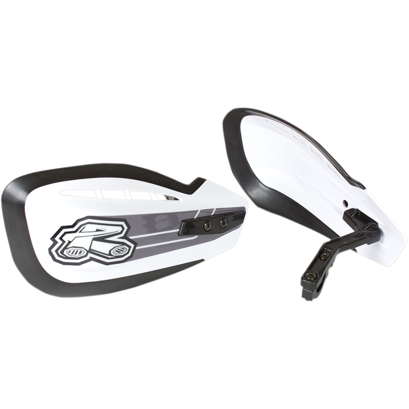 RENTHAL 0635-0877 HG-100-WT Moto Handguards Handguards - Moto - White