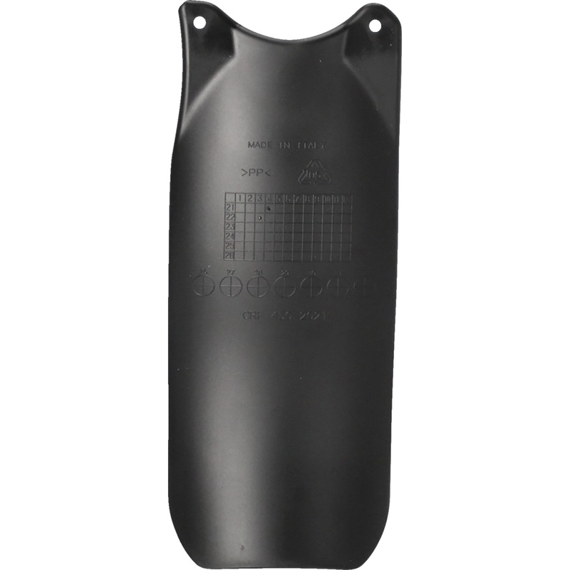 ACERBIS 0520-3886 2975020001 Replacement Mud Flap Mud Flap - Black