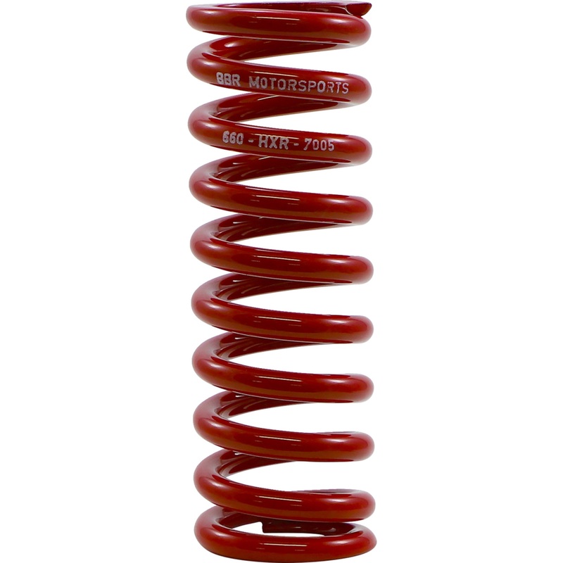 BBR MOTORSPORTS 1312-0116 660-HXR-7005 Shock Spring rear - red - spring rate 308 lb/in