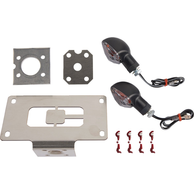 COMPETITION WERKES 2030-0318 1Y608 Fender Eliminator Kit with Turn Signals Fender Eliminator Kit - R6