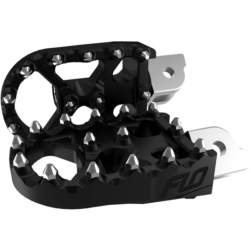 Flo Motorsports 122-8227 FPEG-800-3 Moto Style Footpeg Set