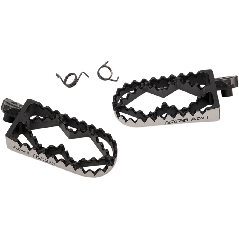 IMS PRODUCTS INC. 1620-1635 252602-1 Adventure Series Footpegs Adventure I Footpegs - Black