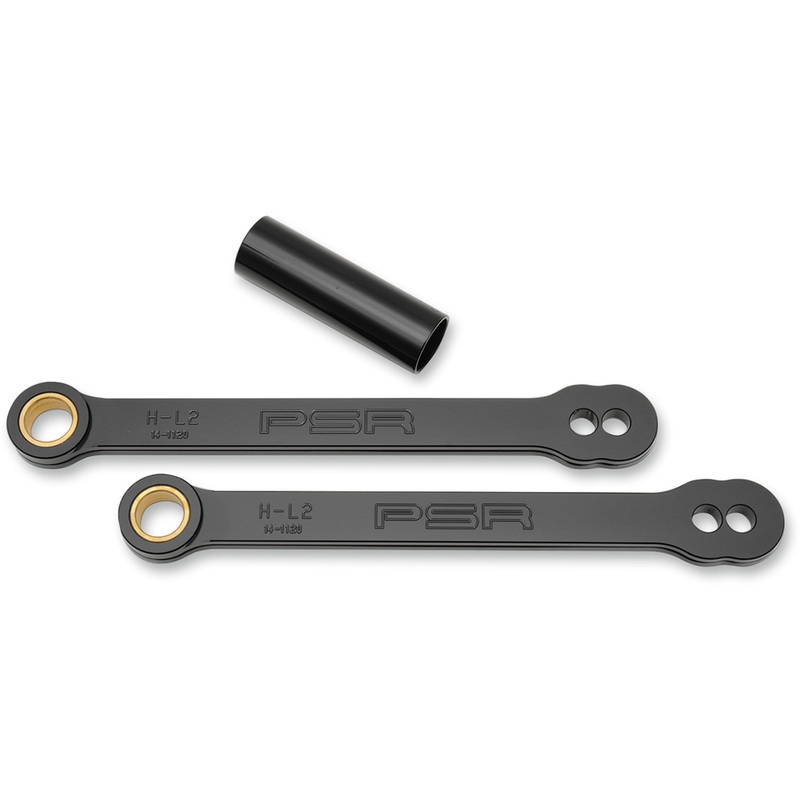 PSR 1304-0255 05-00754-22 Adjustable Lowering Links Lowering Link - Black - Lowers 2.5"/4.5"