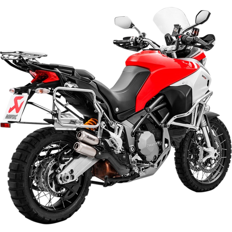 AKRAPOVIC 1811-3425 S-D9SO10-HIFFT Titanium Slip-On Line Muffler Titanium Mufflers
