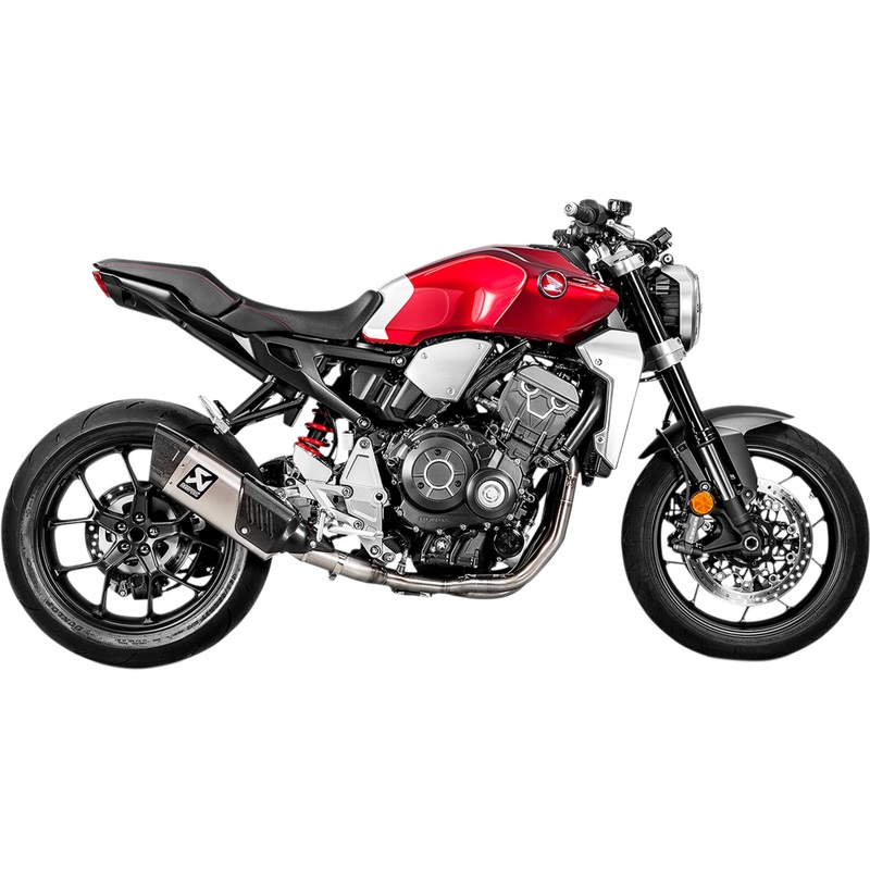 AKRAPOVIC 1811-3528 S-H10SO20-HAPLT Titanium Slip-On Line Muffler Titanium Muffler - CB1000R