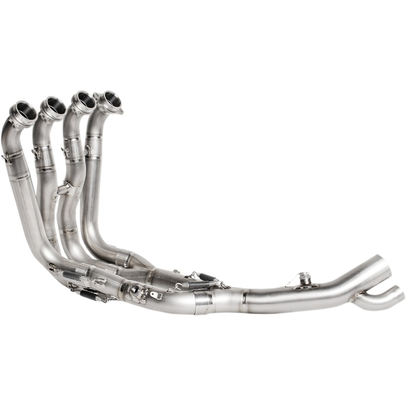 AKRAPOVIC 1812-0238 E-B10R5 Headpipe Header - Stainless Steel