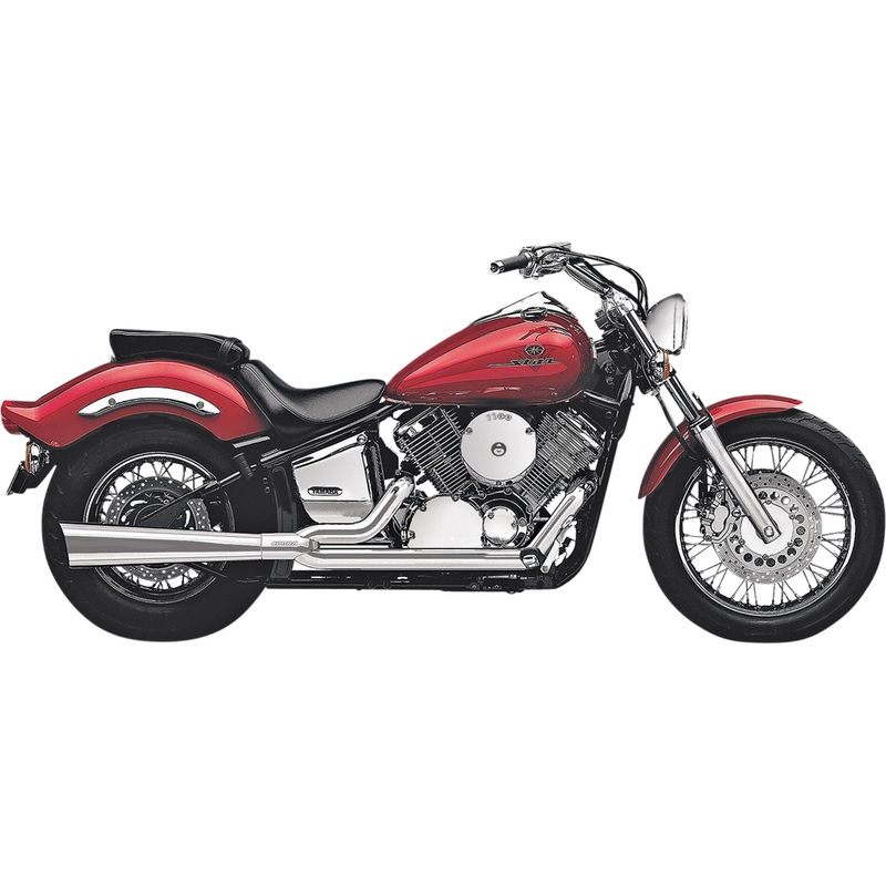 COBRA 1810-0066 2417 Power Pro 2:1 Exhaust System Power Pro Exhaust - V-Star 1100