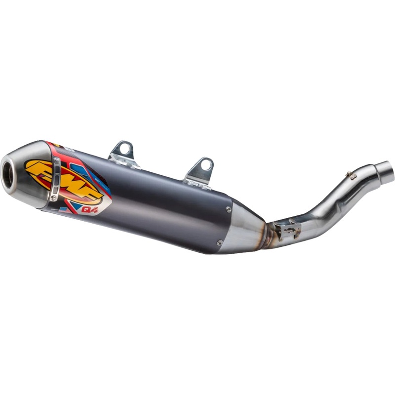 FMF 1821-1952 041578 Q4 Hex Slip-On Muffler Q4 HEX Muffler