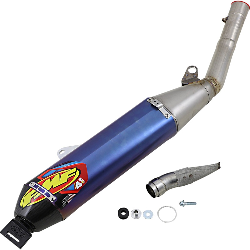 FMF 1821-2013 044466 Factory 4.1 RCT Slip-On Muffler Factory 4.1 RCT Muffler - Anodized Titanium