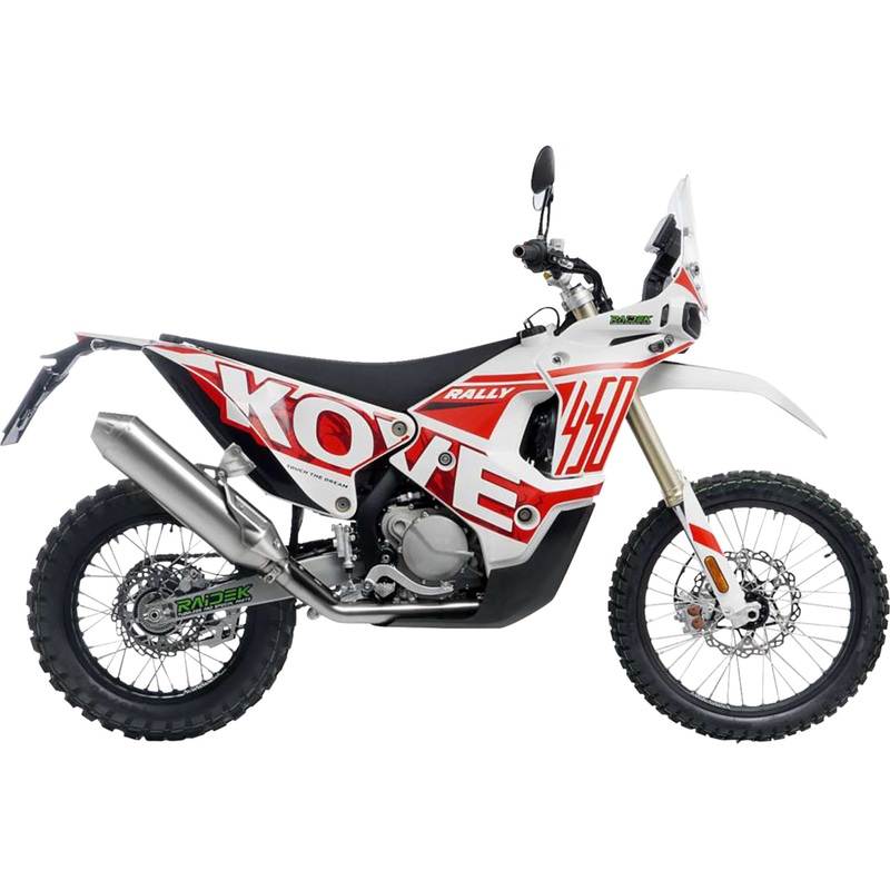 LEOVINCE 1812-0583 80047 Link Pipe kove 450 rally