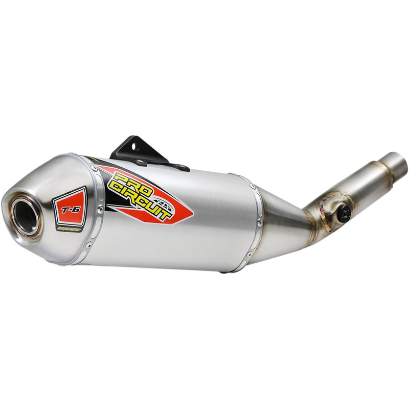 PRO CIRCUIT 1821-1891 0121945A T-6 Slip-On Silencer T-6 Muffler