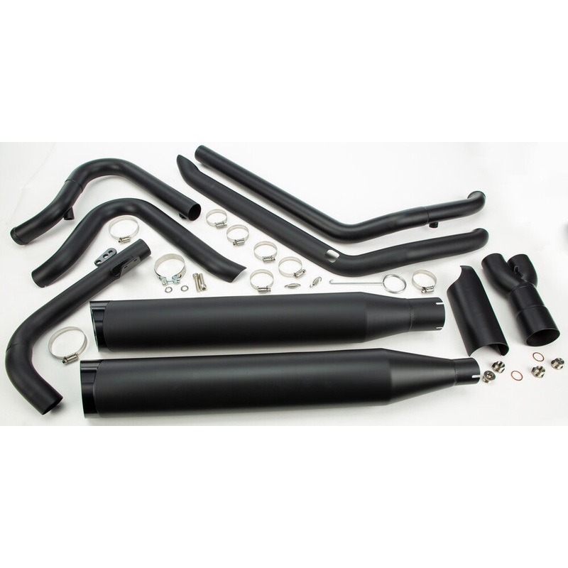 Tbr Comp-S Full Length 2-in-1 Touring Exhaust w/Ghost Pipe