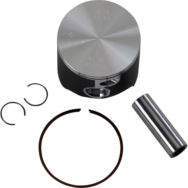 VERTEX 0910-1055 22498B Piston Kit Cast Race for 2-Stroke Piston Kit - 53.96 mm - Kawasaki KX125