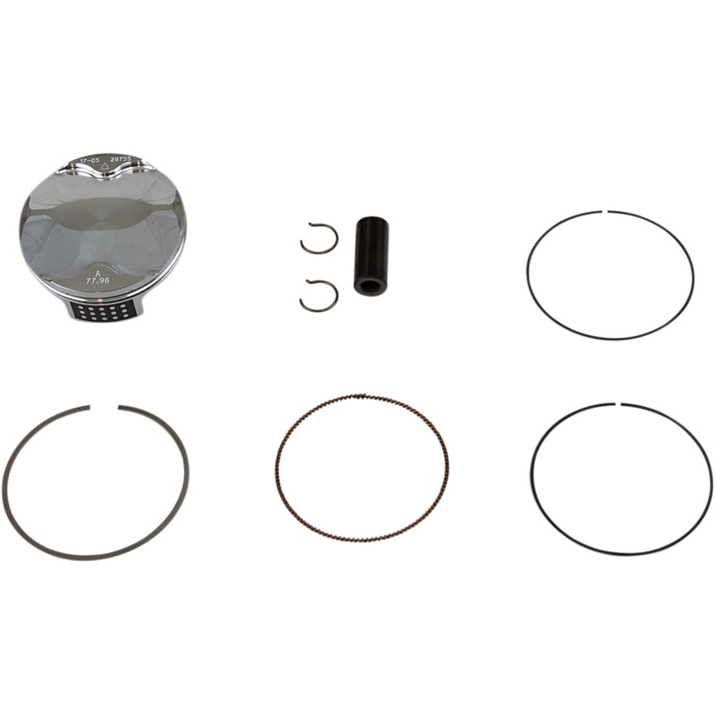 VERTEX 0910-5140 24196A Piston Kit Forged Replica for 4 Stroke Piston Kit - 77.96 mm - Gas Gas | Husqvarna | KTM