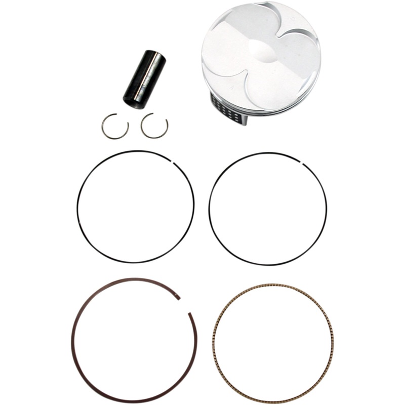 VERTEX 0910-5182 24269A Piston Kit GP Racer's Choice for 4-Stroke Piston Kit - 76.95 mm - Kawasaki KX250F