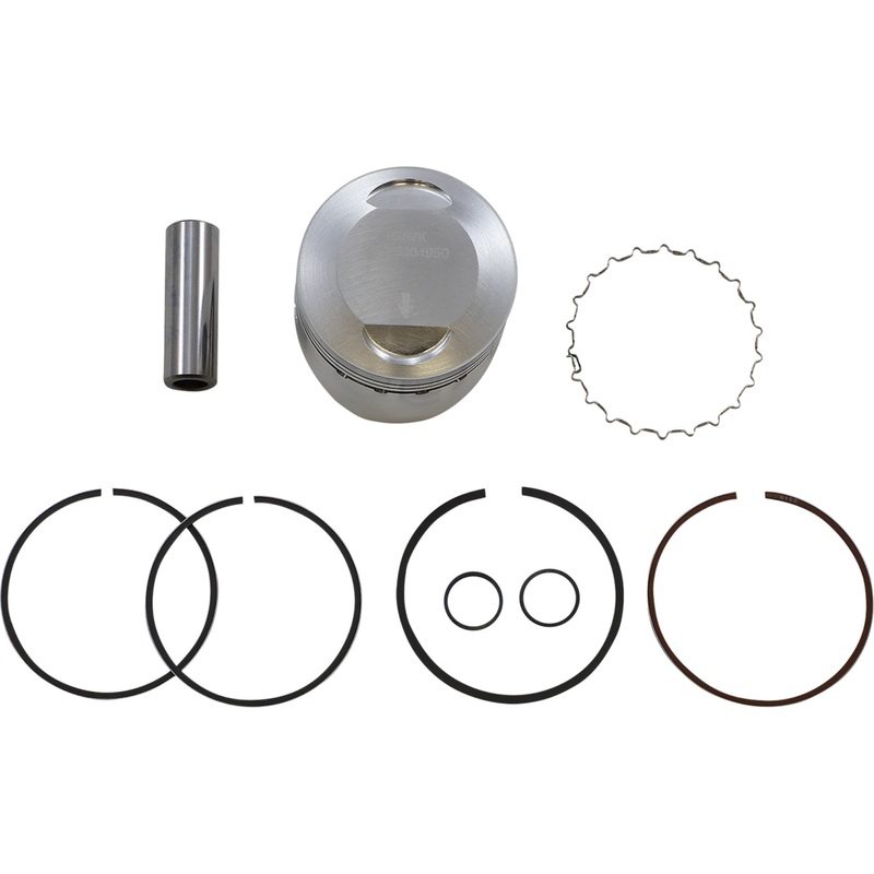 WISECO 0910-0327 4665M04950 Piston Kit Forged Series for 4-Stroke Piston Kit - 49.50 mm - Honda