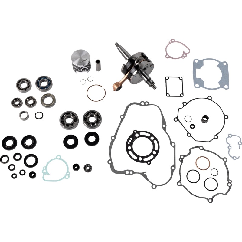 VERTEX 0903-1264 WR101-163 Complete Engine Rebuild Kit for 2-Stroke Engine Rebuild Kit - Kawasaki KX100