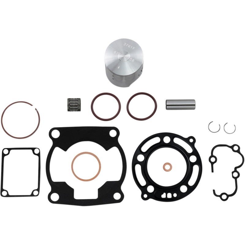 WISECO 0903-1151 PK1907 High Performance Piston Kit with Gaskets for 2-Stroke Piston Kit with Gasket - 50.50 mm - Kawasaki KX85