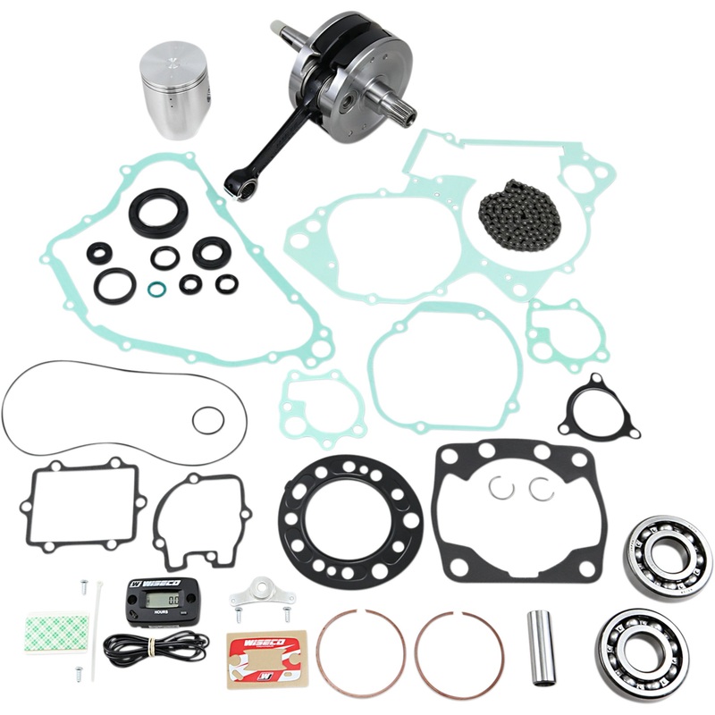 WISECO 0903-1517 PWR132-100 Engine Rebuild Kit - Garage Buddy - 2-Stroke Engine Rebuild Kit - 66.40 mm - Honda CR250R
