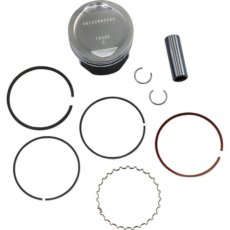 WISECO 0910-3947 40132M05800 Piston Kit Forged Series for 4-Stroke Piston Kit - 58.00 mm - Honda