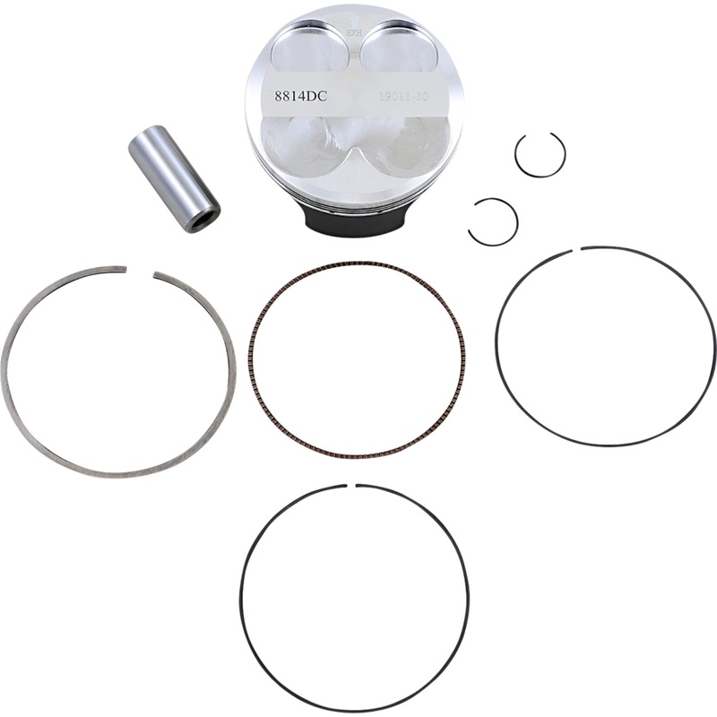 WOSSNER 0910-4991 8814DC Piston Kit for 4 Stroke Piston Kit - 76.98 mm - Kawasaki
