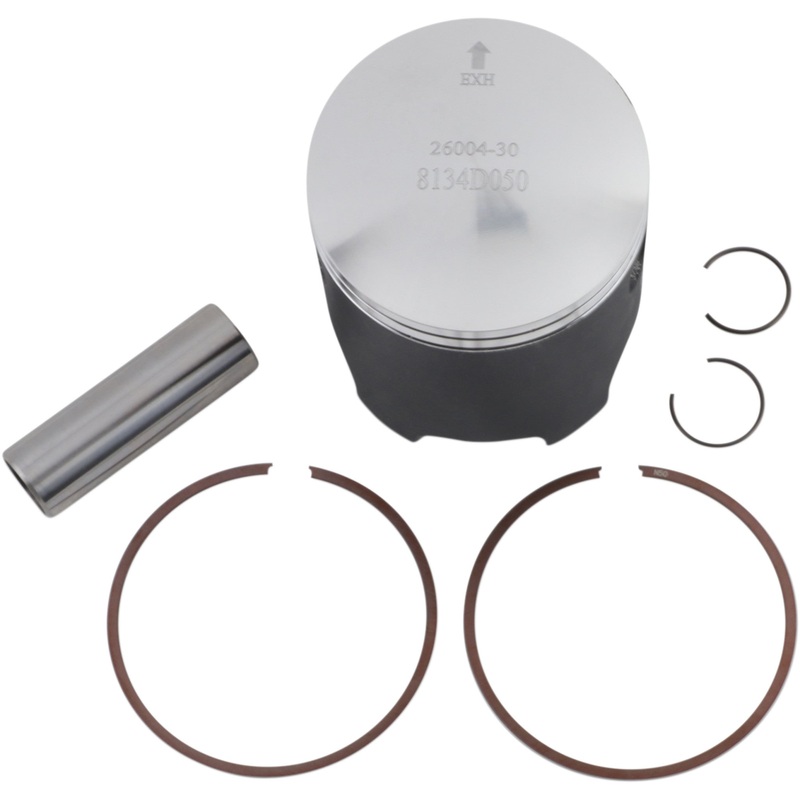 WOSSNER 0910-5547 8134D050 Piston Kit for 2 Stroke Piston Kit - 68.44 mm - Yamaha