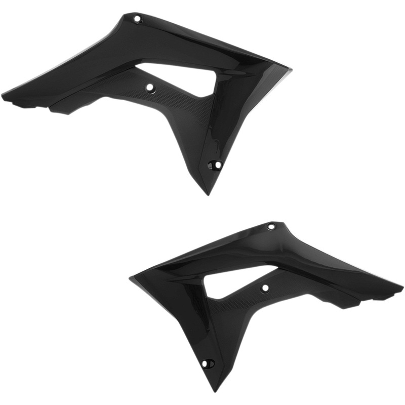 ACERBIS 0520-1920 2630660001 Replacement Radiator Shrouds Radiator Shrouds - Black