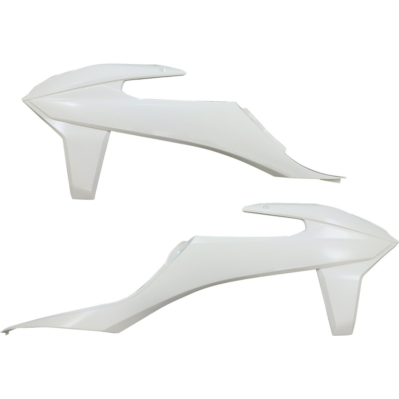 CYCRA 0520-2830 1CYC-1905-42 Powerflow Intake Radiator Shrouds Powerflow Shrouds - White