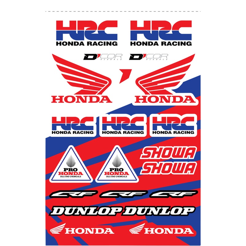 D'COR VISUALS 4320-2429 40-10-116 Decal Sheet hrc