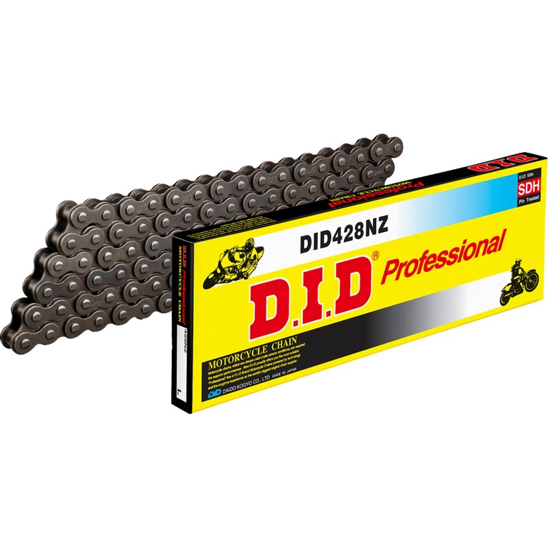 DID 1221-0485 428NZX120RB 428 NZ Series Drive Chain 428 NZ Series - Drive Chain - 120 Links - Black