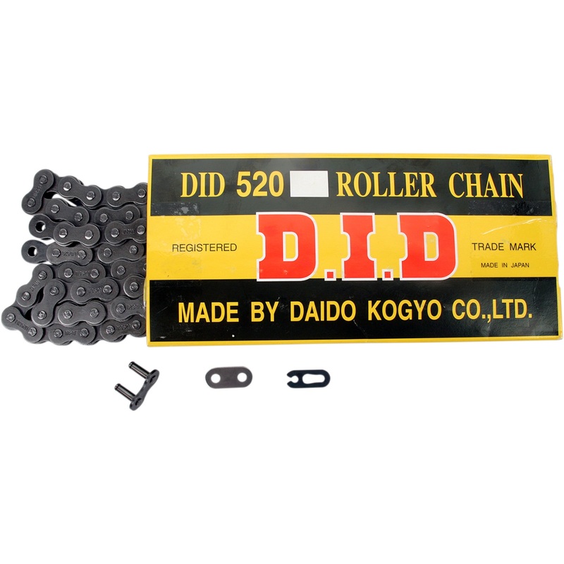 DID D18-521-108 M520X108RB Standard Series Non O-Ring Chain 520 Standard - Drive Chain - 108 Links