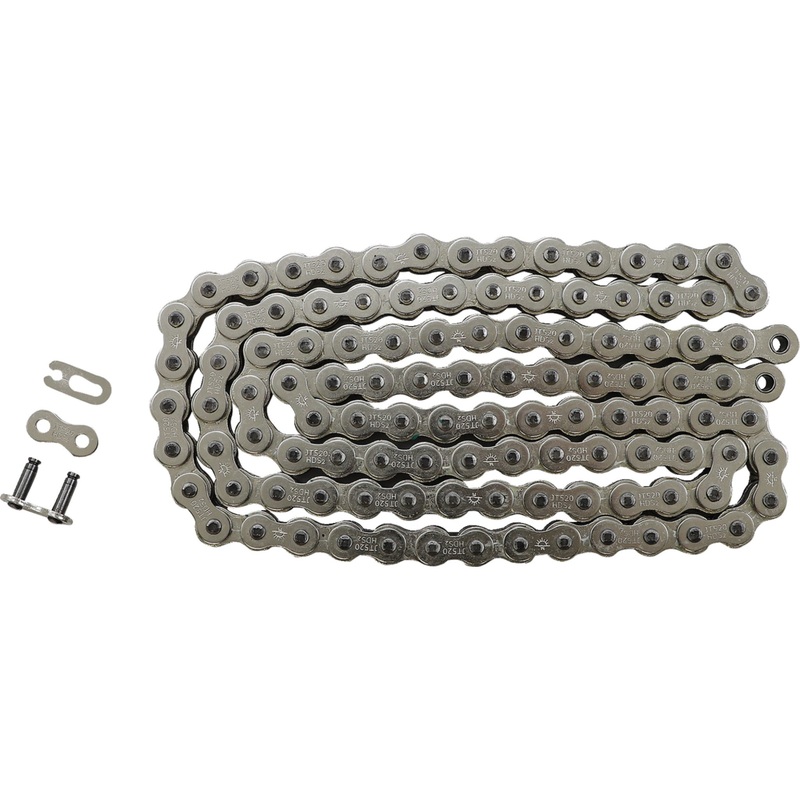 JT CHAINS 1220-0382 JTC520HDSNN110SL 520 HDS Ultimate Competition Chain 520 HDS - Ultimate Competition Chain - Nickel - 110 Links