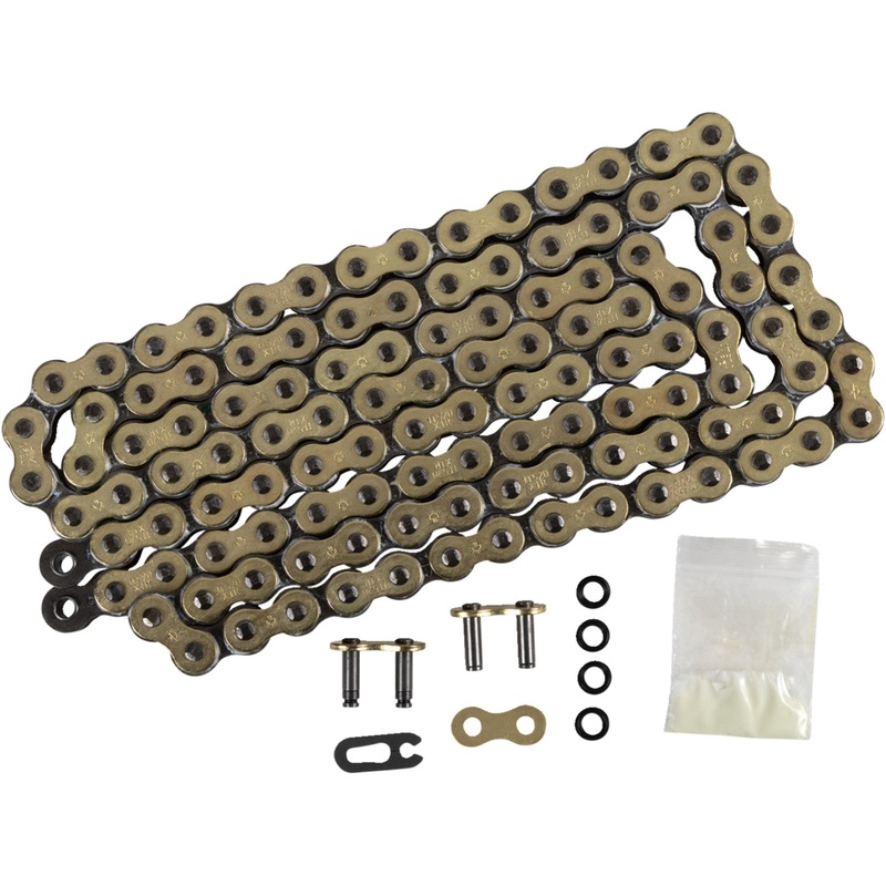 JT CHAINS 1223-0615 JTC520X1RGB118DL 520 X1R Heavy Duty X-Ring Sealed Drive Chain 520 X1R - Heavy Duty Drive Chain - 118 Links - Gold