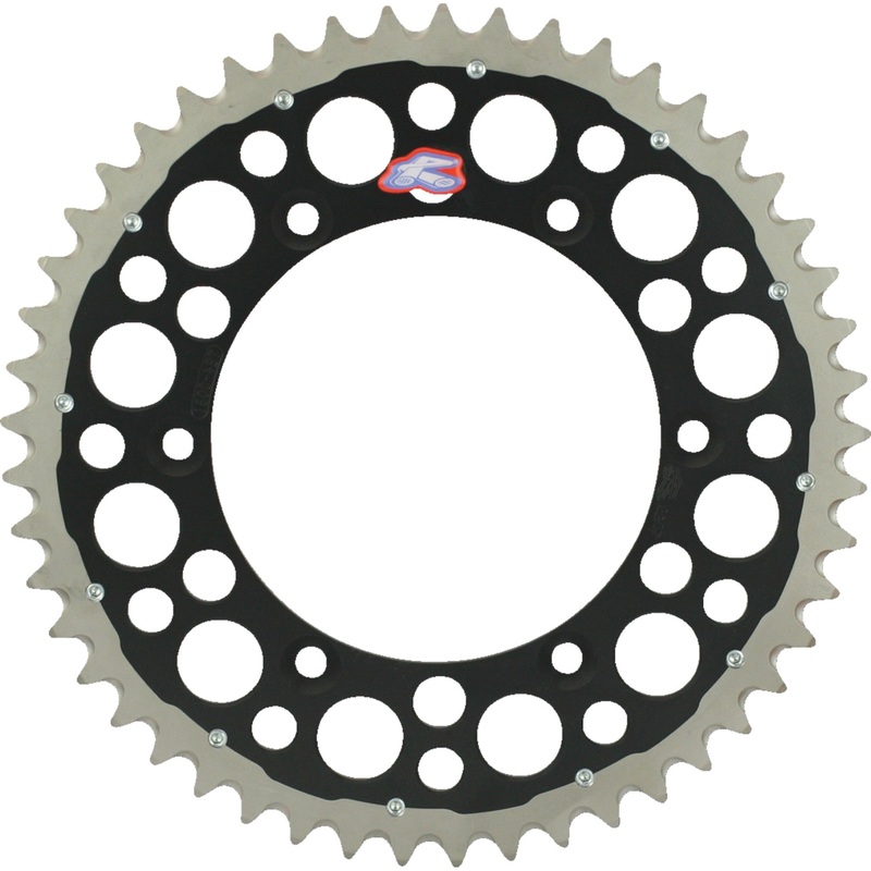 RENTHAL 1210-0814 1540-520-51GPBK Twinring Rear Sprocket 51 tooth - black