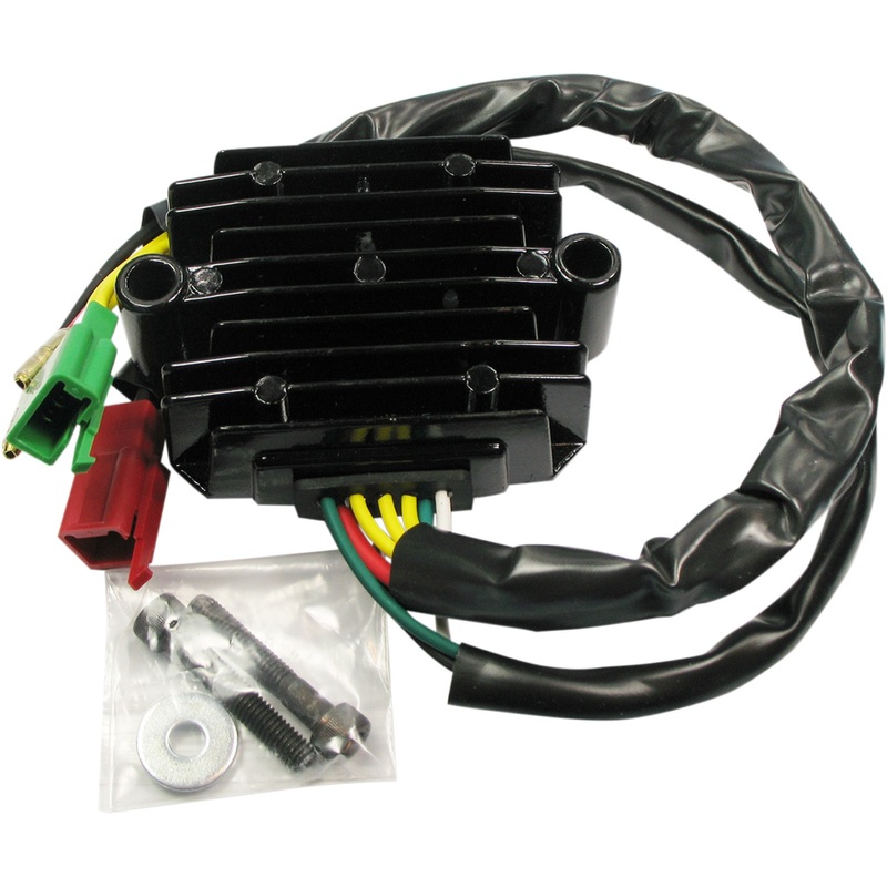 RICK'S MOTORSPORT ELECTRIC 2112-1015 10-424 Rectifier and Regulator for Yamaha Regulator/Rectifier - Yamaha