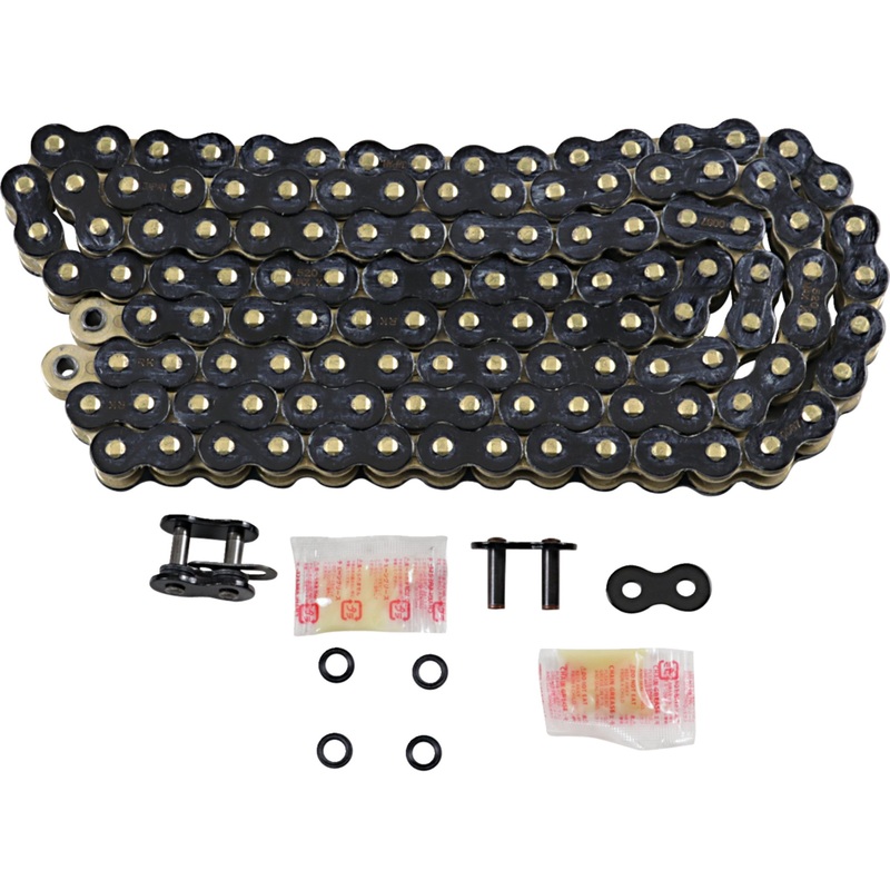 RK 1223-0941 520MAXX-120-BG 520 Max X Chain 520 - Max X Chain - 120 Links - Black & Gold