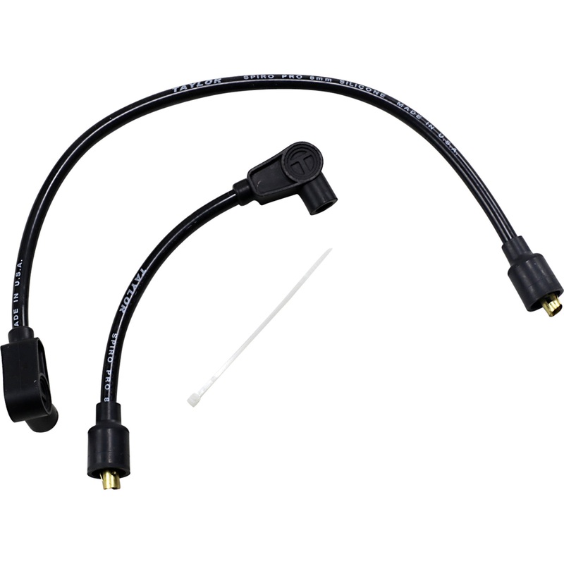 SUMAX DS-242132 77031 Custom-Fit Spark Plug Wire Kit Spark Plug Wire - 8 mm - Black - FL