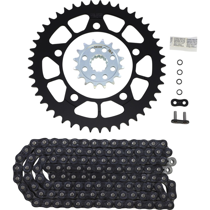 VORTEX 1230-1510 CK7611 Chain and Sprocket Kit Chain Kit - Black