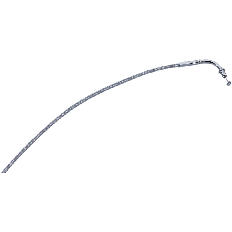 BARNETT 0650-1550 102-85-30003 Stainless Steel Throttle/Idle Cable for Victory  Throttle Stainless Steel Throttle Cable for Victory