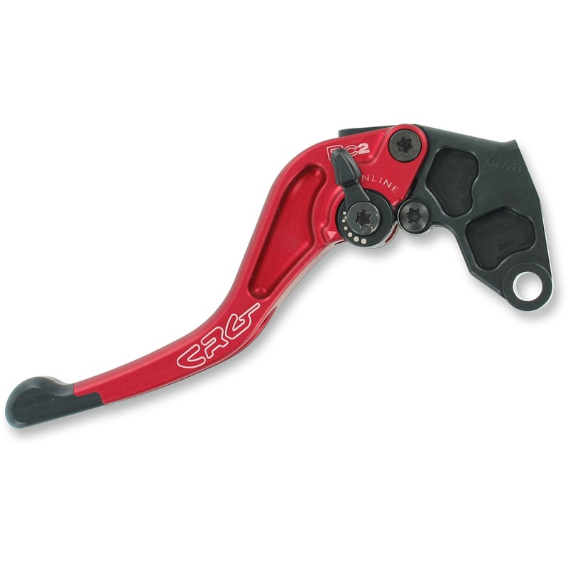 CRG 0613-0725 2AN-683-H-R RC2 Shorty Clutch Lever Clutch Lever - RC2 - Short - Red