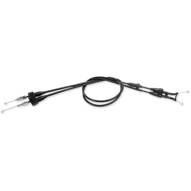 MOOSE OFFROAD 0650-1200 45-1028 Black Vinyl Throttle Cable Throttle Cable - Suzuki