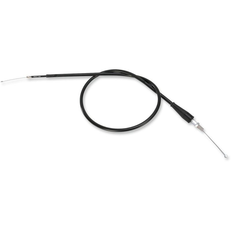 MOOSE OFFROAD 0650-1242 45-1123 Black Vinyl Throttle Cable Throttle Cable - Suzuki