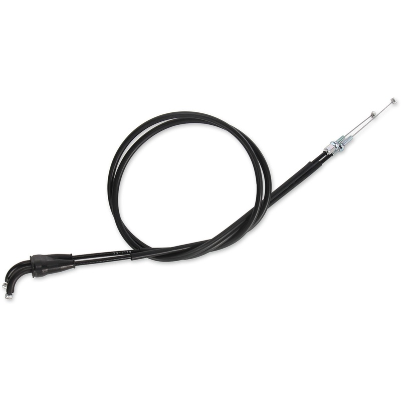 MOOSE OFFROAD 0650-1252 45-1178 Black Vinyl Throttle Cable Throttle Cable - Yamaha