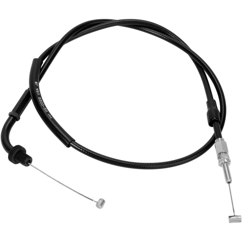 MOTION PRO 0650-0054 02-0022 Black Vinyl Throttle Cable pull - honda