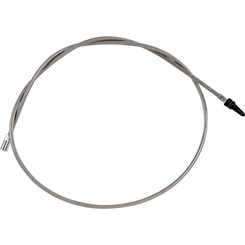 MOTION PRO MP63-0281 63-0281 Armor Coat Braided Stainless Steel Speedometer Cable for Cruisers Speedometer Cable - Armor Coat - Kawasaki