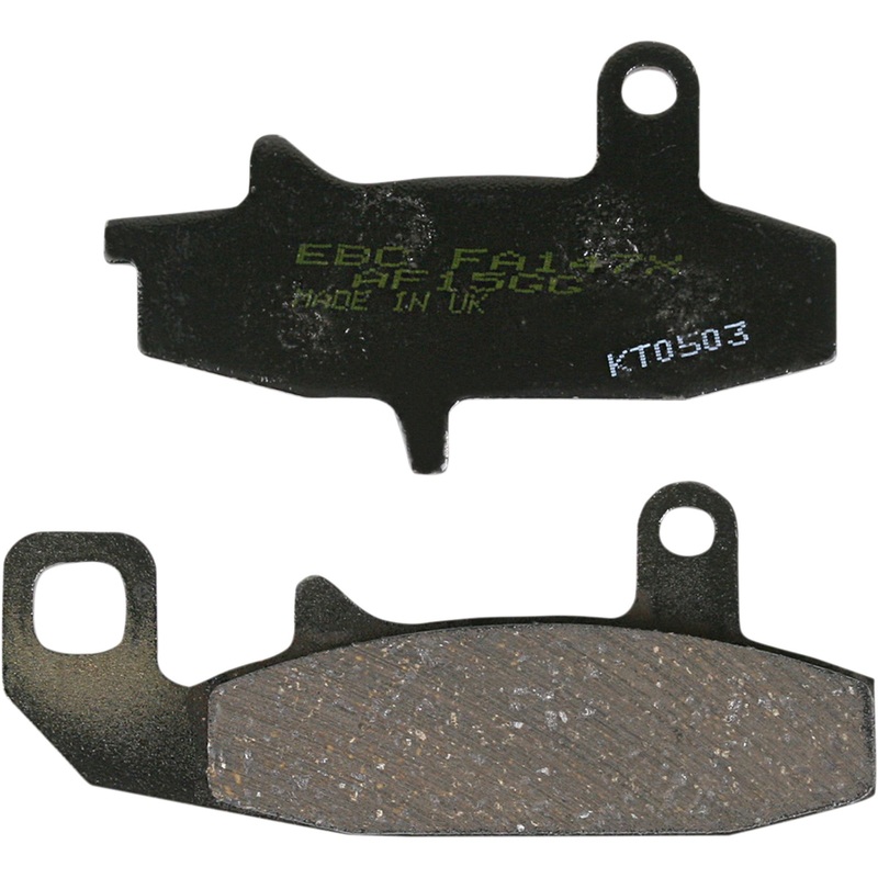 EBC 1721-0204 FA147X Sport Carbon "X" Brake Pads Sport Carbon Brake Pads