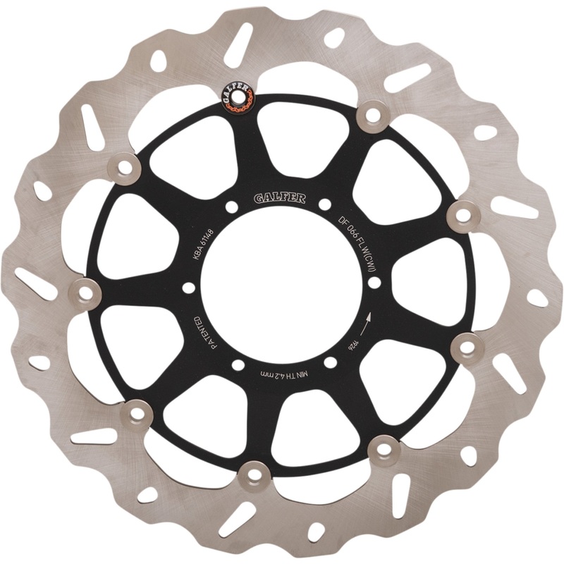 GALFER 1710-3775 DF066CWI Wave Rotor Front Left Rotor